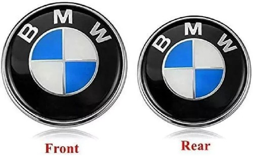 Front rear badge - front,